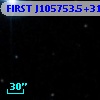 FIRST J105753.5+310327