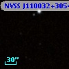 NVSS J110032+305453