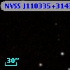 NVSS J110335+314308