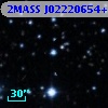 2MASS J02220654+5738142