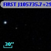FIRST J105735.7+294621