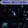 2MASS J02221680+5728030
