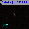 2MASX J11032591+2800397