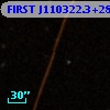 FIRST J110322.3+283215