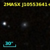 2MASX J10553641+2914095