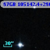 87GB 105142.4+280927