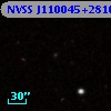 NVSS J110045+281615