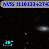 NVSS J110133+274330