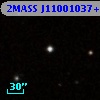 2MASS J11001037+2827304