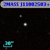 2MASS J11002503+2756074