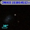 2MASS J11014512+2841458