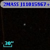 2MASS J11015867+2843014