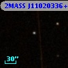 2MASS J11020336+2835579