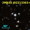 2MASS J02213363+5741386