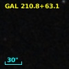 GAL 210.8+63.1