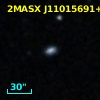 2MASX J11015691+2547353