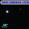 NVSS J105641+253828