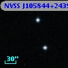 NVSS J105844+243911