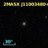 NVSS J110035+262354