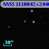 NVSS J110042+244650