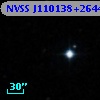 NVSS J110138+264422