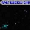 NVSS J110321+245555
