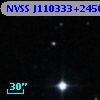 NVSS J110333+245606