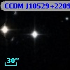 CCDM J10529+2209AB