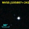 NVSS J105807+242756