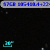 87GB 105410.4+224428