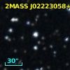 2MASS J02223058+5648437