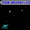 87GB 105344.7+220820