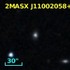2MASX J11002058+2411338