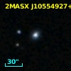 2MASX J10554927+2329006