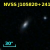 NVSS J105820+241124