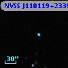NVSS J110119+233858