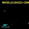 NVSS J110322+204730