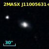 2MASX J11005631+2041095