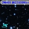 2MASS J02213381+5658331