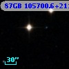 87GB 105700.6+211311