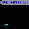 NVSS J105631+214118