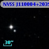 NVSS J110004+203919