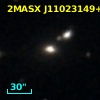 2MASX J11023149+1846493