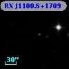 RX J1100.8+1709