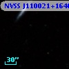 NVSS J110021+164030