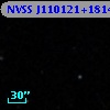 NVSS J110121+181427