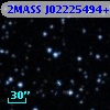 2MASS J02225494+5644484