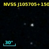 NVSS J105705+150902