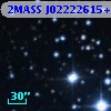2MASS J02222615+5717435