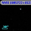 NVSS J105722+152300